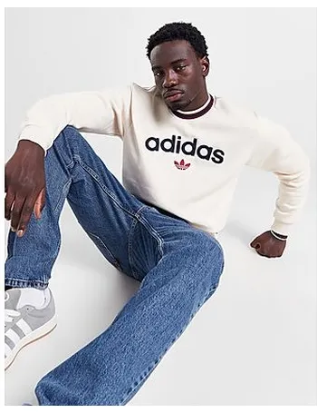 Adidas originals on 2024 edge crew sweatshirt