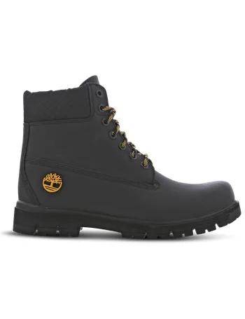 Black timberland clearance boots footlocker