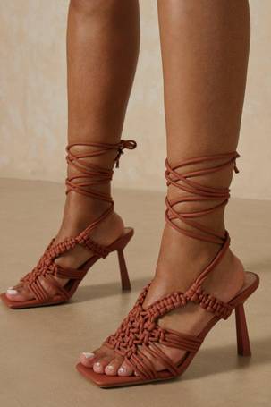 misspap lace up heels