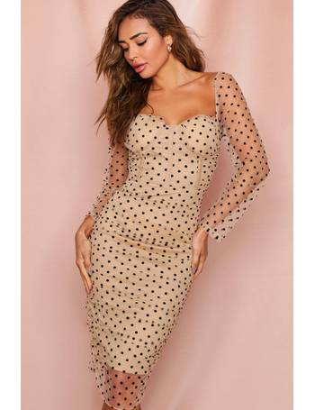 misspap polka dot dress