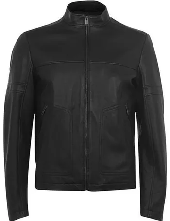 boss jaylo leather jacket