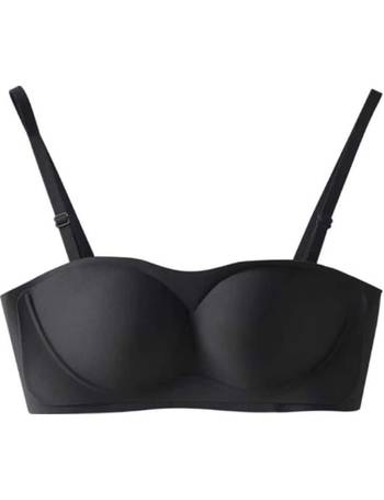 2 Wearing Methods A/b Cup Push-up Bra For Women, Strapless And Slip-proof  Wrapped Chest And Back Bralette