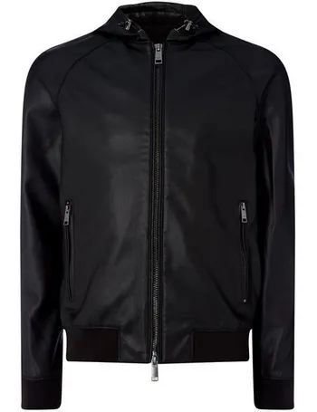 House of fraser hot sale armani leather jacket