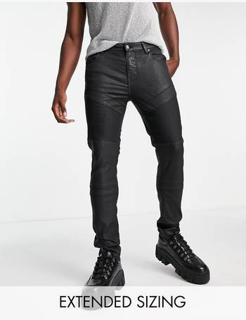 Shop ASOS DESIGN Coated Jeans for Men to 50% Off | DealDoodle