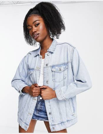 Denim best sale jacket stradivarius