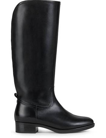 geox wide calf boots