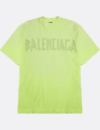 Balenciaga Washed Black Maison BB Distressed T-Shirt - T-Shirts from  Brother2Brother UK
