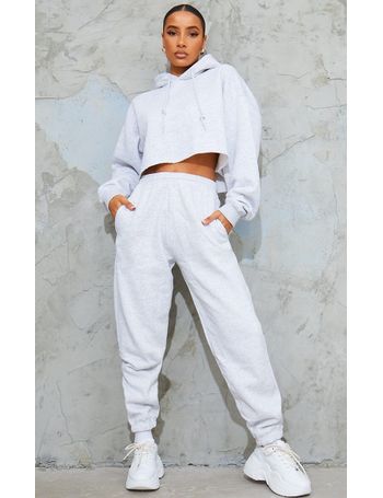 plt ash grey casual jogger