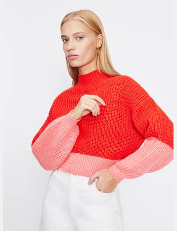 Miss selfridge red clearance jumper