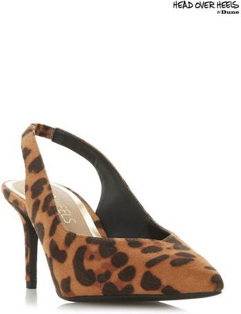 Head over heels 2025 leopard print trainers