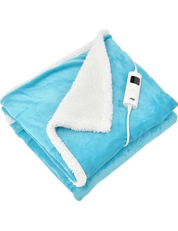 Heated Hoodie Blanket Ultra Plush Wearable Sherpa Oversize