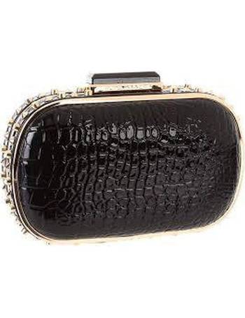 Shop Bcbgmaxazria Women s Black Clutch Bags DealDoodle