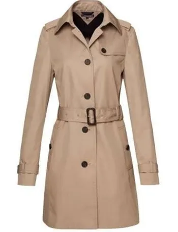 tommy hilfiger long coat womens