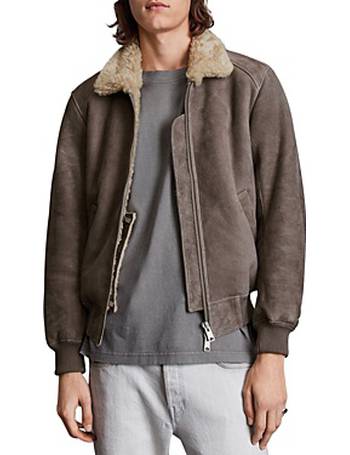 Shop Allsaints Men's Shearling Jackets up to 65% Off | DealDoodle