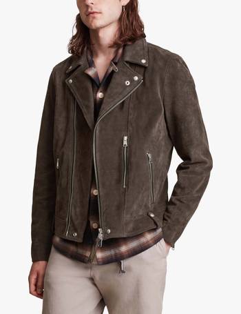 allsaints adler suede jacket