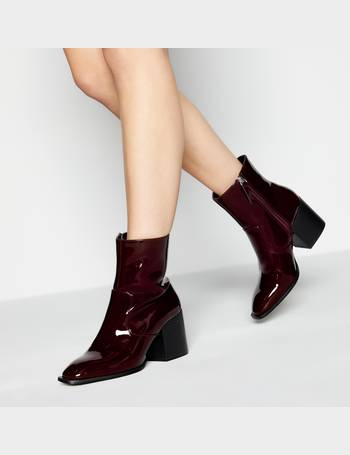 Faith patent top boots