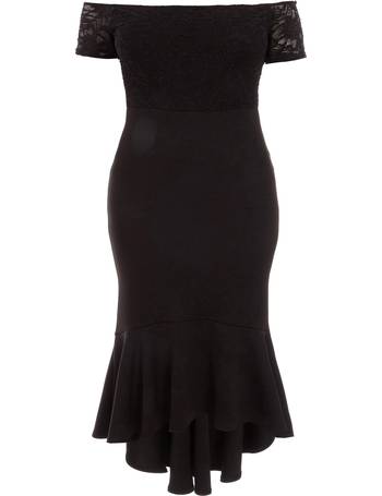 quiz curve bardot dress