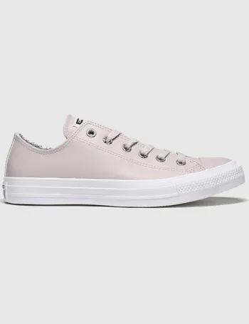 pale pink precious metals ox trainers