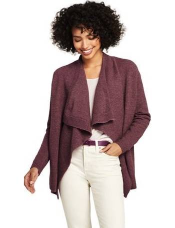 Lands end waterfall outlet cardigan