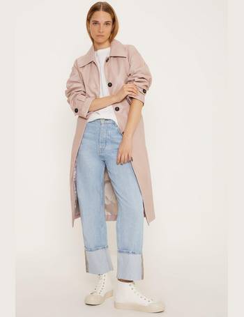 Oasis hazel panel fitted on sale coat