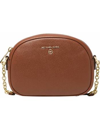 Michael Kors Estelle Light Brown Crossbody Bag - Ferraris Boutique