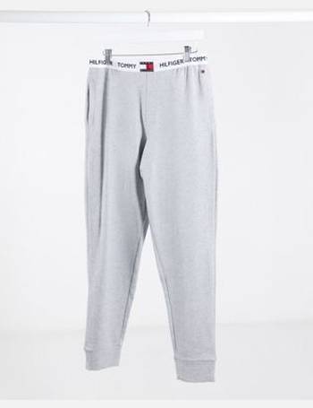 tommy hilfiger contrast taping lounge jogger pants