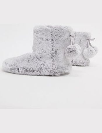 new look womens slipper boots