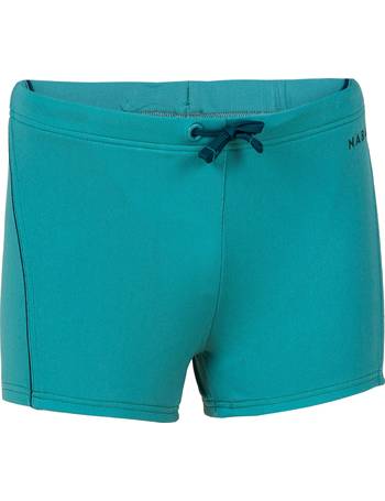 Boys' Swimming Suit - Shorty 100 Kloupi - Blue Red - Decathlon