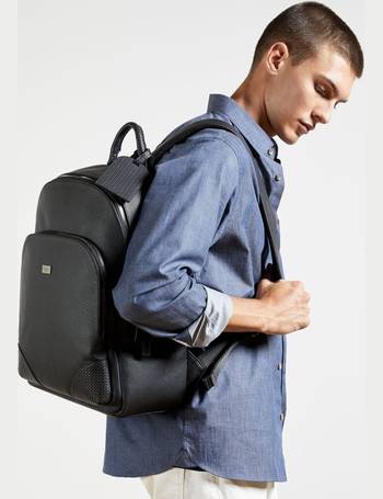 ted baker filer smart nylon backpack