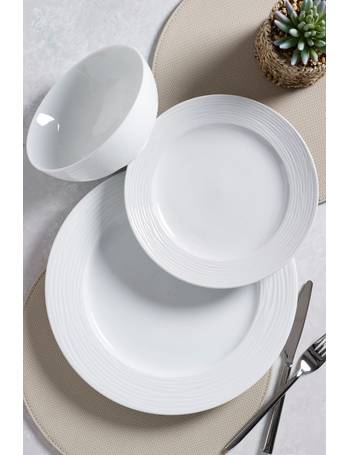 Buy White Malvern Embossed Set of 4 Pasta Bowls from the Next UK online shop