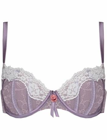 Opulent Lace Bra in Berry Red - Tallulah Love