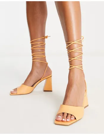 Pimkie heeled clearance sandals in nude