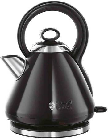 Stainless Steel Traditional Kettle Black 26410 from Robert Dyas