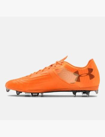 under armour football boots red