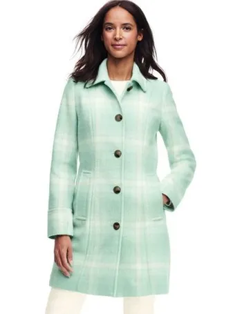 lands end wool car coat