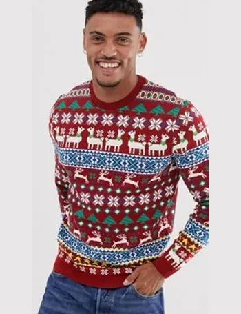 asos mens xmas jumpers