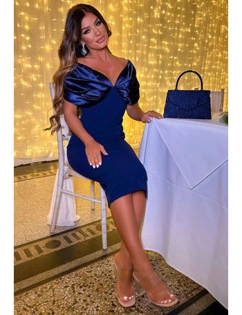 Cobalt blue dress hot sale pink boutique