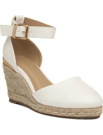 shoe zone white sandals