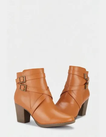 wallis tan ankle boots