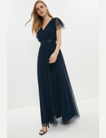 Coast navy sales odetta maxi dress