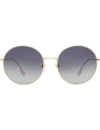 Shop Women's Burberry Round Sunglasses up to 55% Off