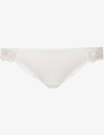 Flora High Waisted Tanga Panty Lily XS by Maison Lejaby