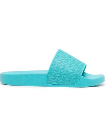 Michael kors slides on sale mens pink