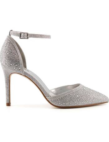 dune silver shoes