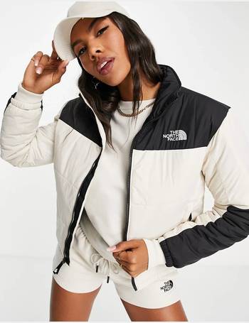 north face panel padded jacket womens