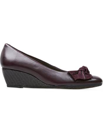 Debenhams ladies wedge on sale shoes