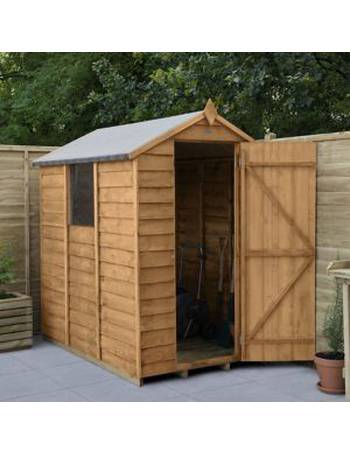 keter factor apex 6x6 shed time lapse build - wooden shed