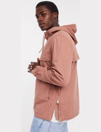 Bershka hotsell overhead windbreaker