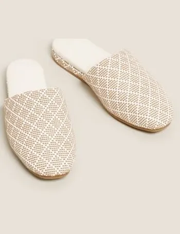 ladies slippers at m and s