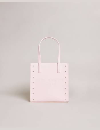 Ted Baker Aracon Plain Bow Small Icon Tote Bag in Light Pink